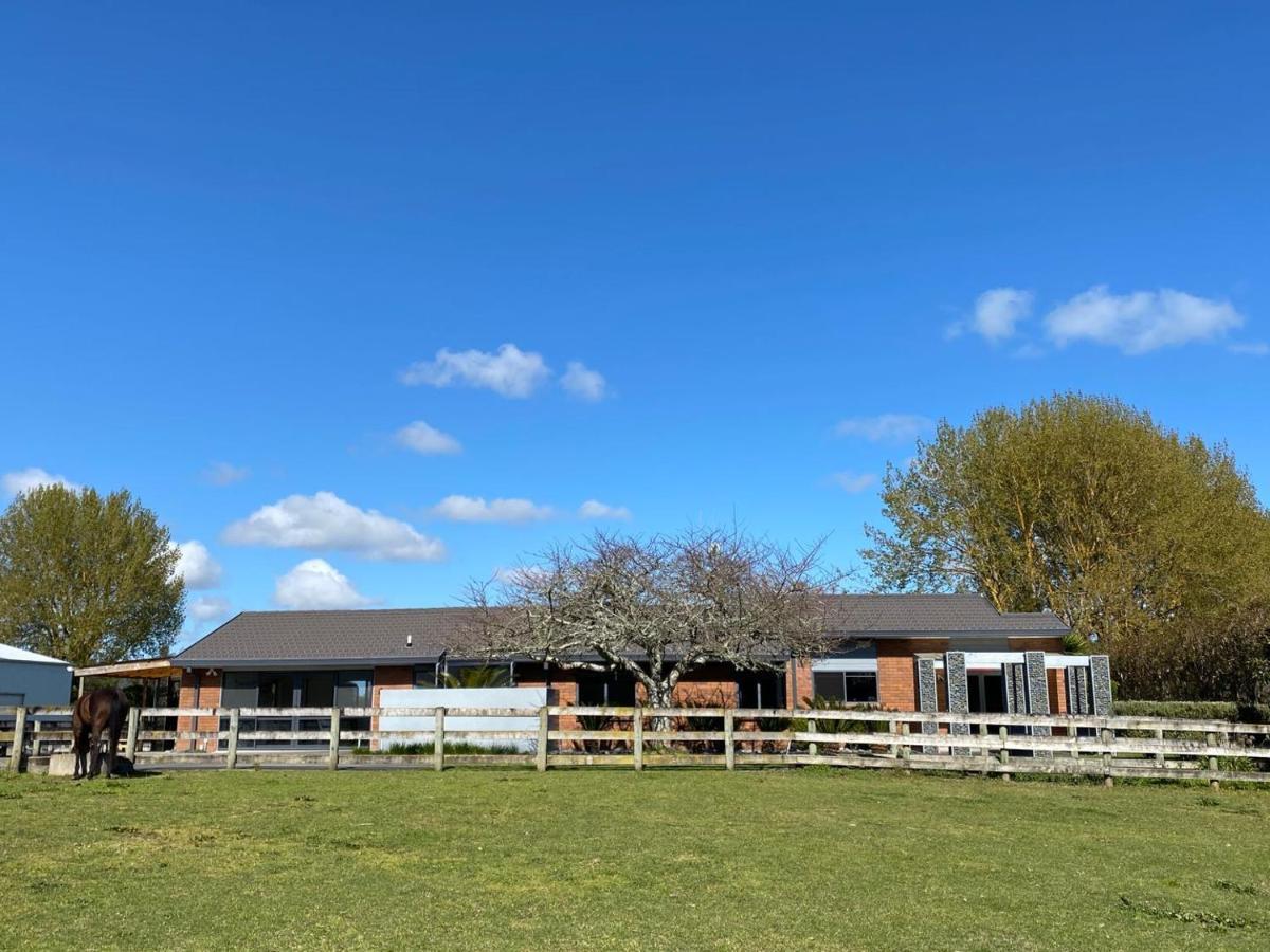 Unique Equestrian Lifestyle Bed & Breakfast Tamahere Bagian luar foto